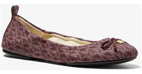 michael michael kors ballet flats|michael kors juliette ballet flats.